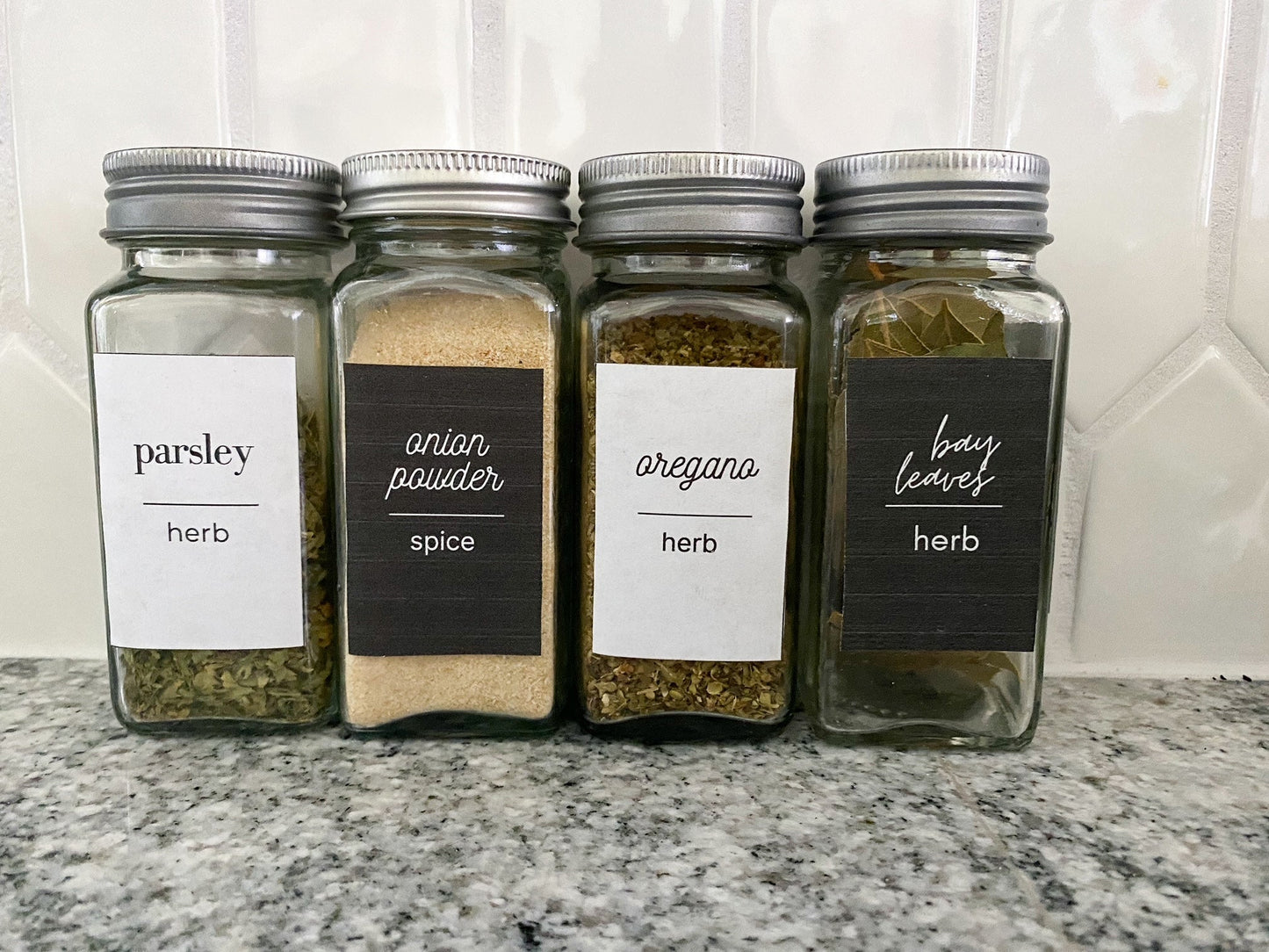 Printable Kitchen Spice Labels - Simplicity Home Living