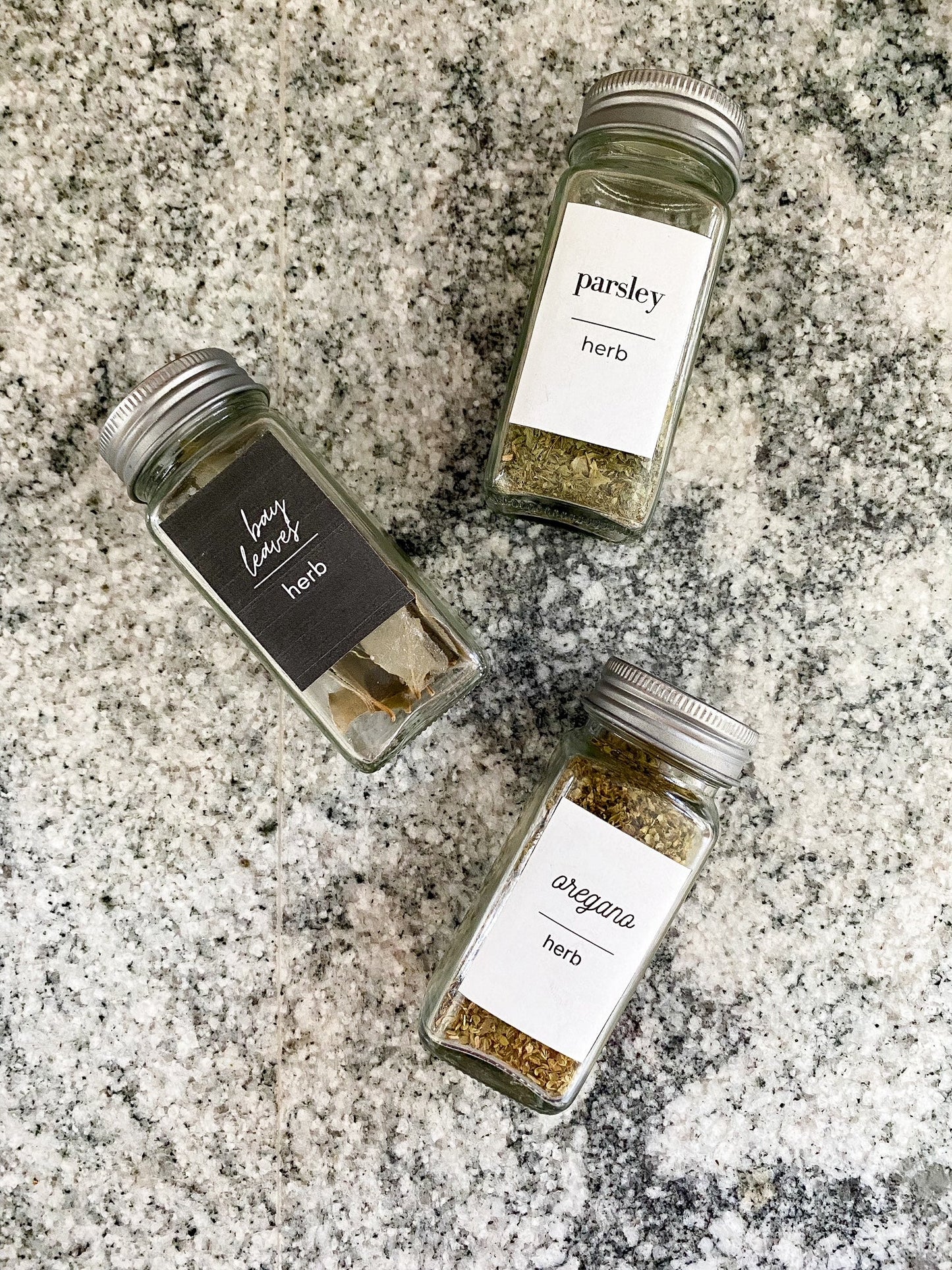 Printable Kitchen Spice Labels - Simplicity Home Living