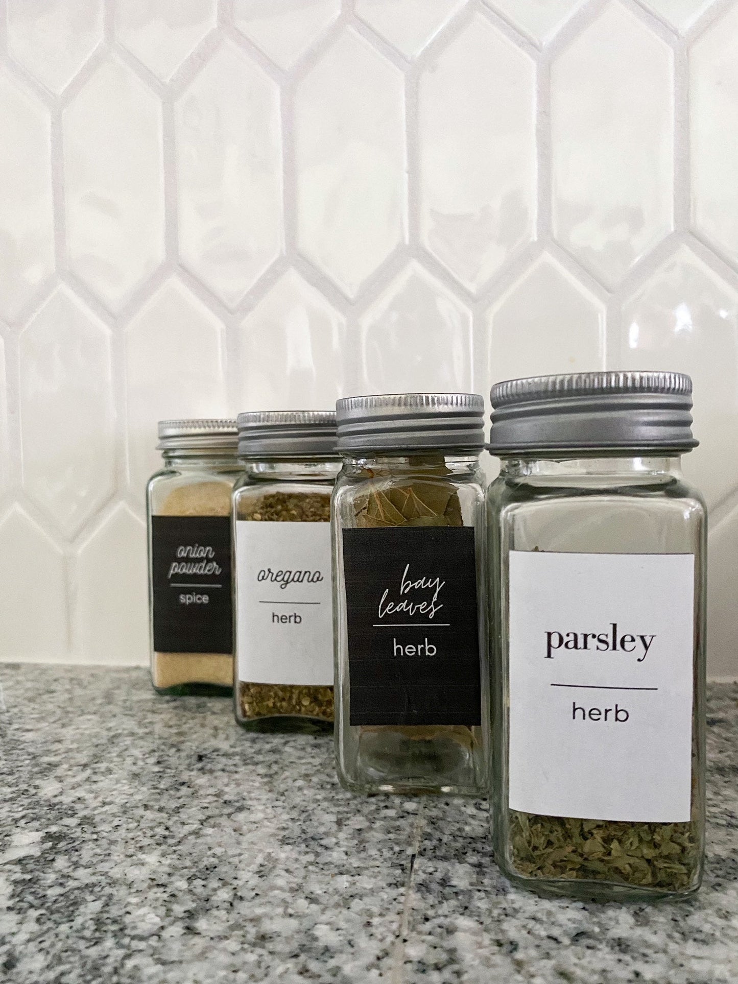 Printable Kitchen Spice Labels - Simplicity Home Living