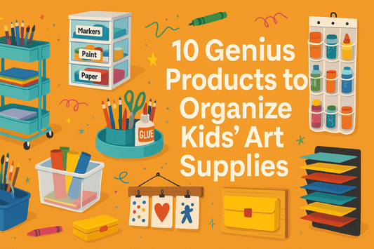 10 Genius Products to Organize Kids’ Art Supplies - Simplicity Home Living