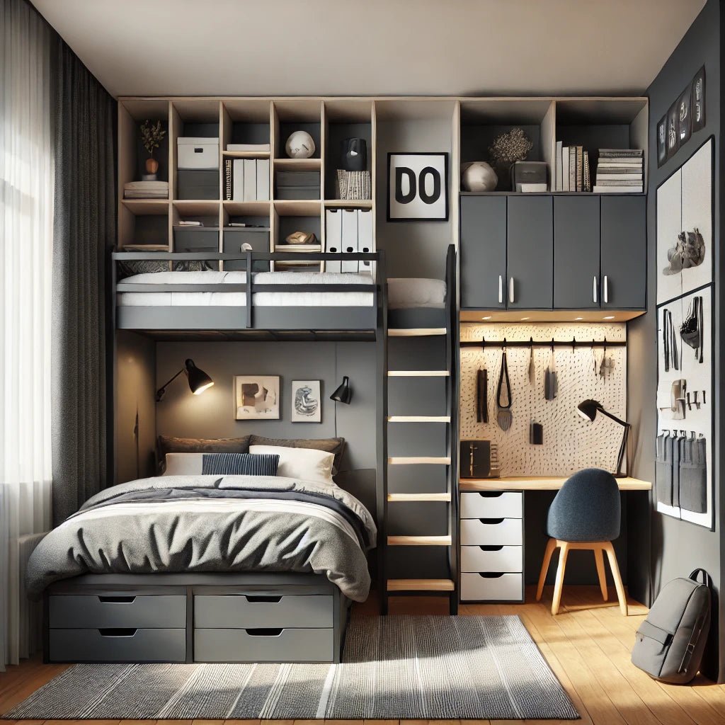 10 Tips to Maximize Space in a Dorm Room and Create an Amazing Room - Simplicity Home Living