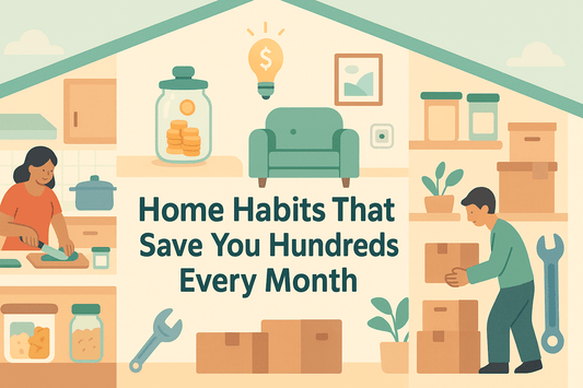 Home Habits That Save You Hundreds Every Month - Simplicity Home Living