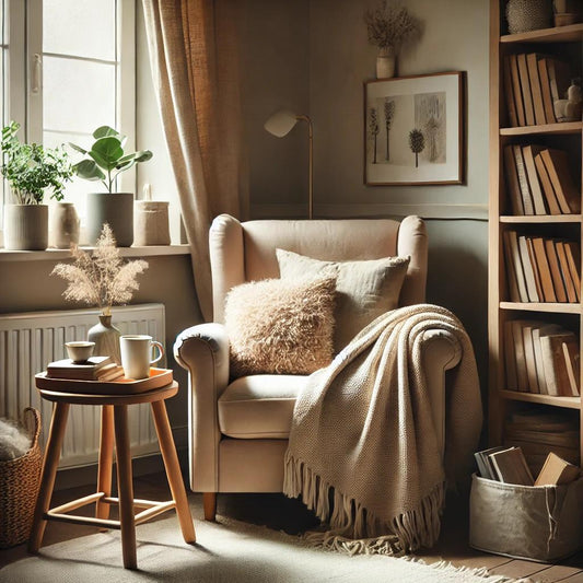 How to Create a Cozy Reading Nook for the Fall: 5 Simple Steps - Simplicity Home Living