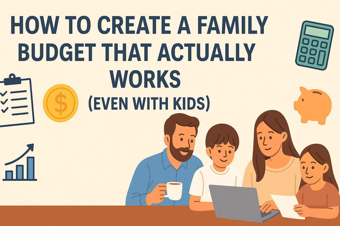 How to Create a Family Budget That Actually Works (Even with Kids) - Simplicity Home Living