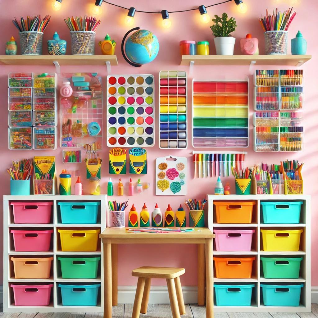 Pro Tips for Organizing Kids Craft Supplies: A Step-by-Step Guide - Simplicity Home Living