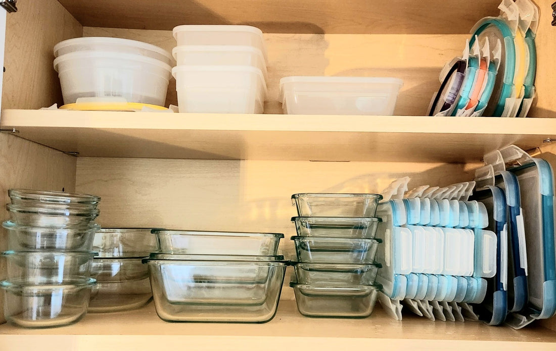 The Best Way to Organize Tupperware Containers and Lids - Simplicity Home Living