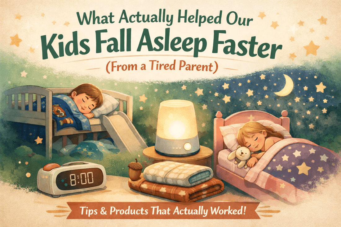 What Actually Helped Our Kids Fall Asleep Faster (From a Tired Parent) - Simplicity Home Living