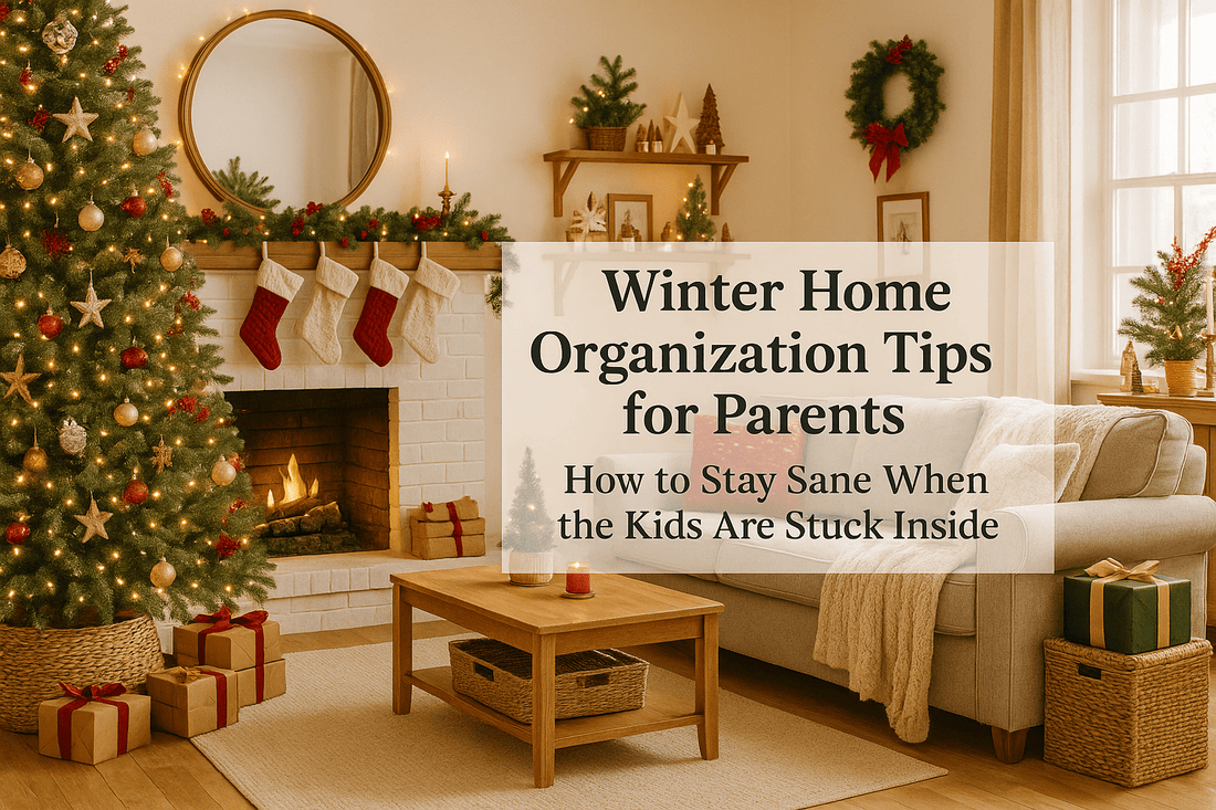 Winter Home Organization Tips for Parents: How to Stay Sane When the Kids Are Stuck Inside - Simplicity Home Living