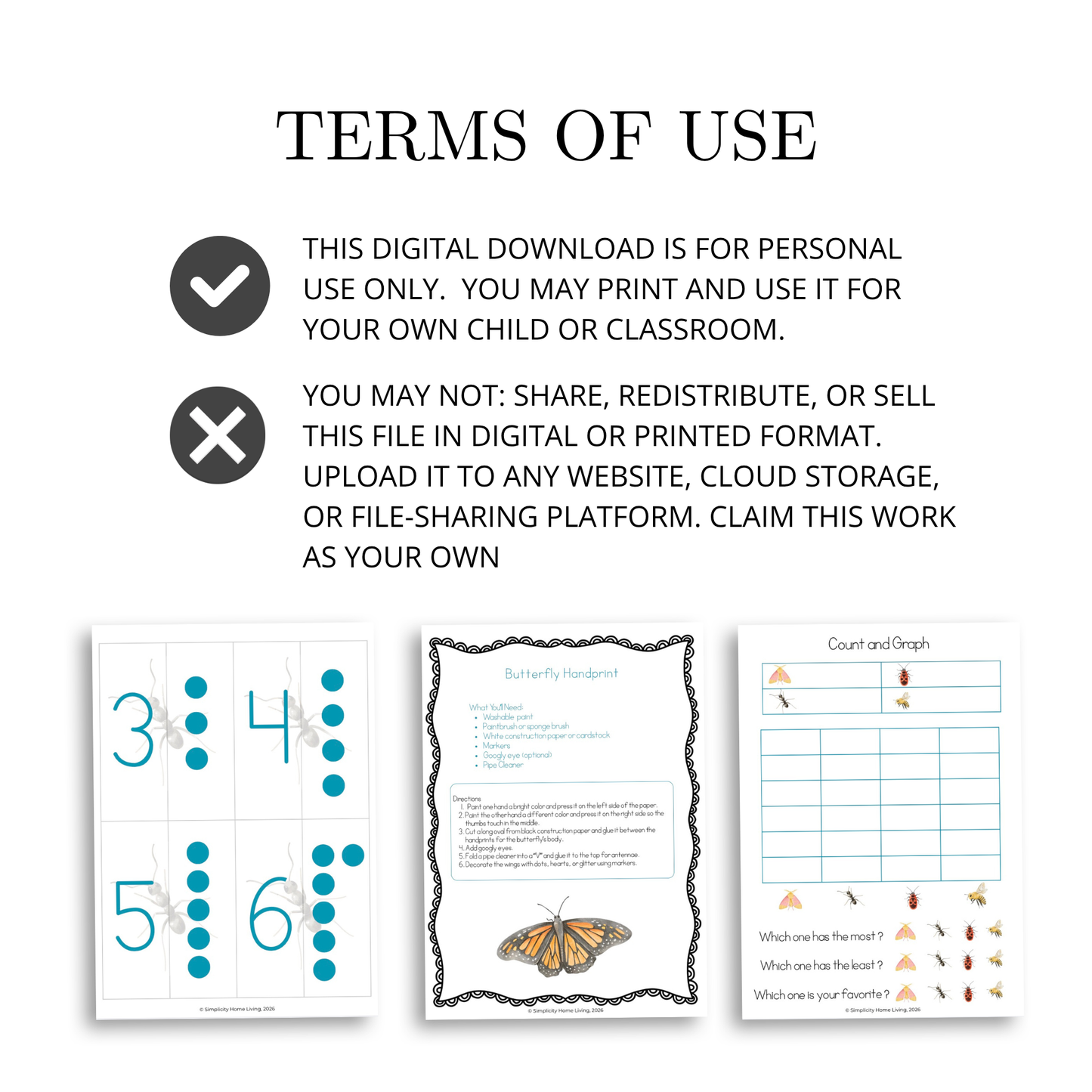 I Is for Insect Alphabet Early Learning Unit Study | 70+ Printable Early Learning Activities
