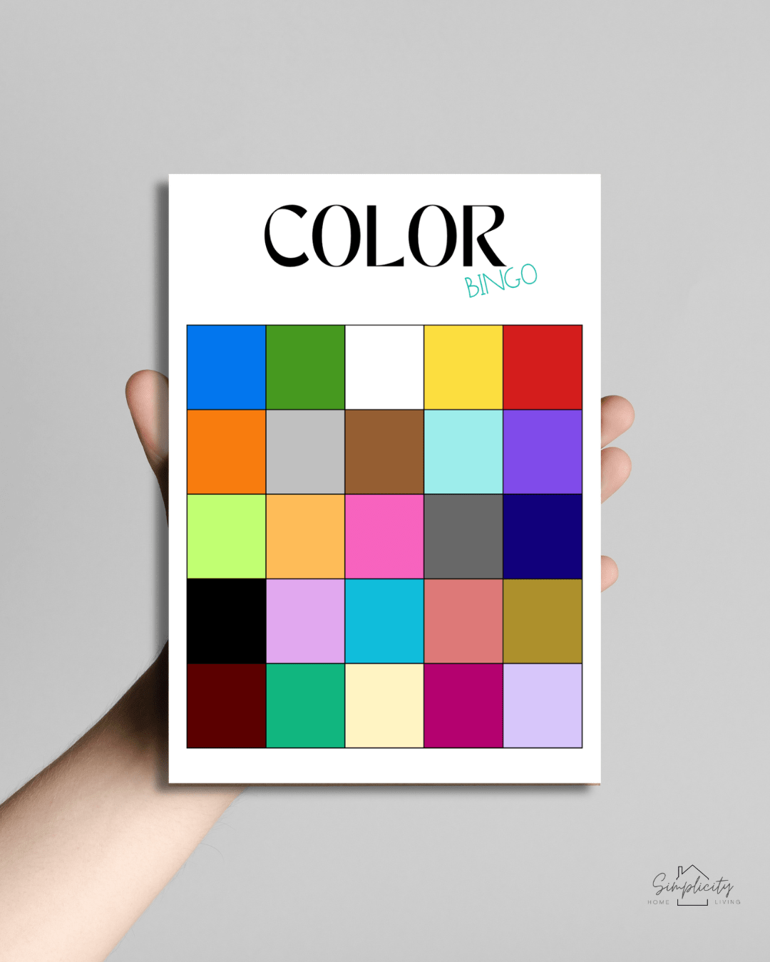 Big Adventure Bingo Card Collection | Printable Kids Activity Pack - Simplicity Home Living