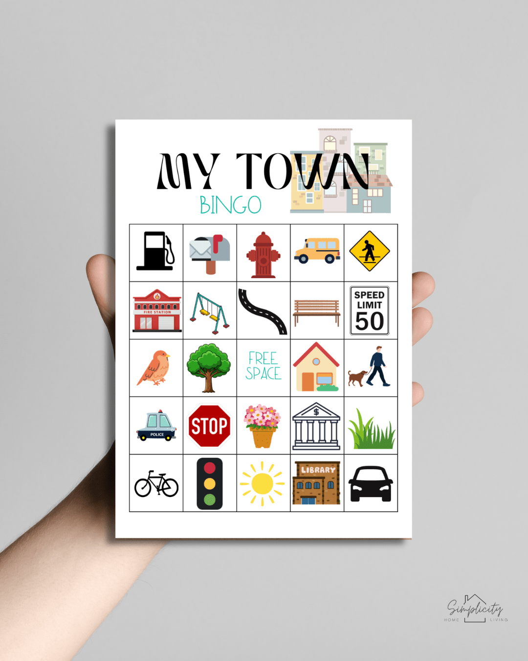 Big Adventure Bingo Card Collection | Printable Kids Activity Pack - Simplicity Home Living