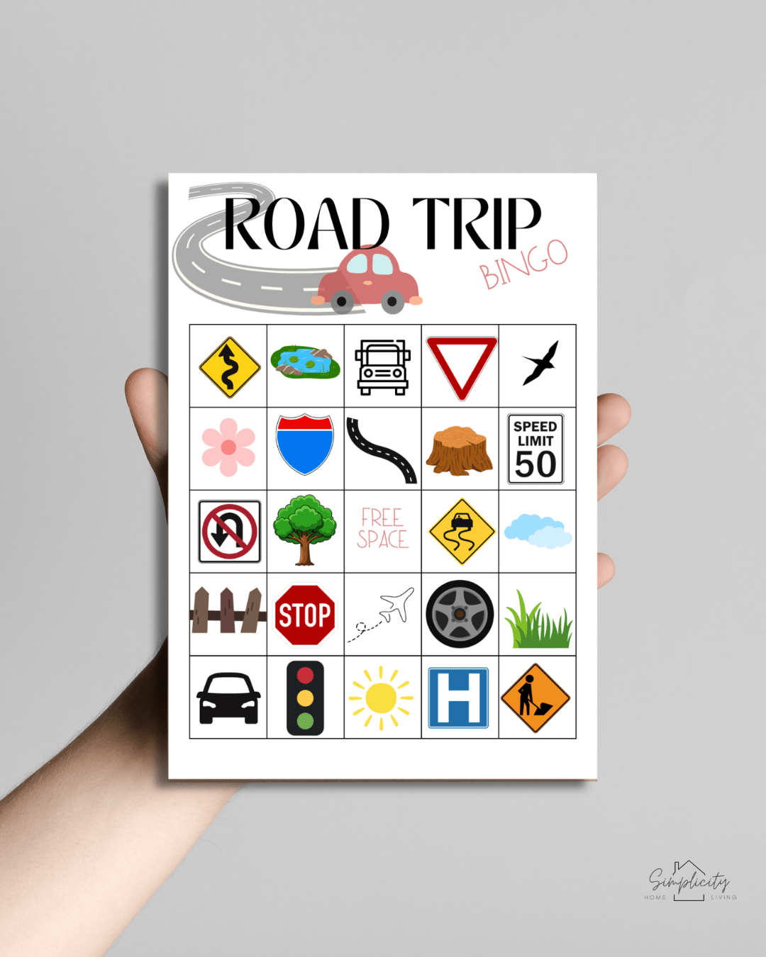 Big Adventure Bingo Card Collection | Printable Kids Activity Pack - Simplicity Home Living