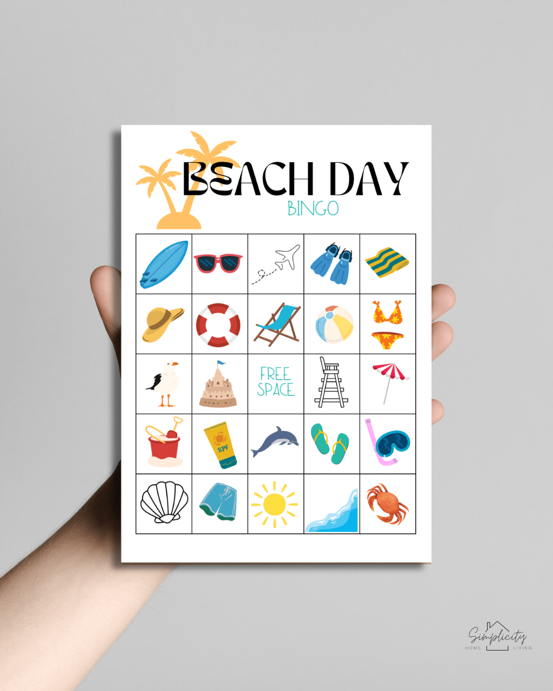 Big Adventure Bingo Card Collection | Printable Kids Activity Pack - Simplicity Home Living