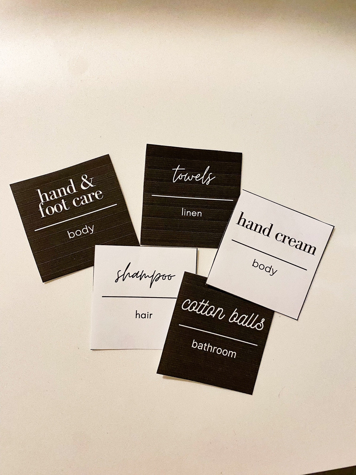 Labels Batroons Bathroom Labels