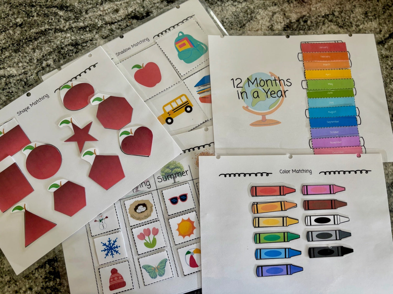 Printable Busy Book - Simplicity Home Living