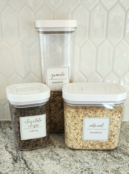 Printable Pantry Labels - Simplicity Home Living