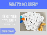 Printable Toy Bin Labels for Playroom and Classroom – Simplicity Home ...