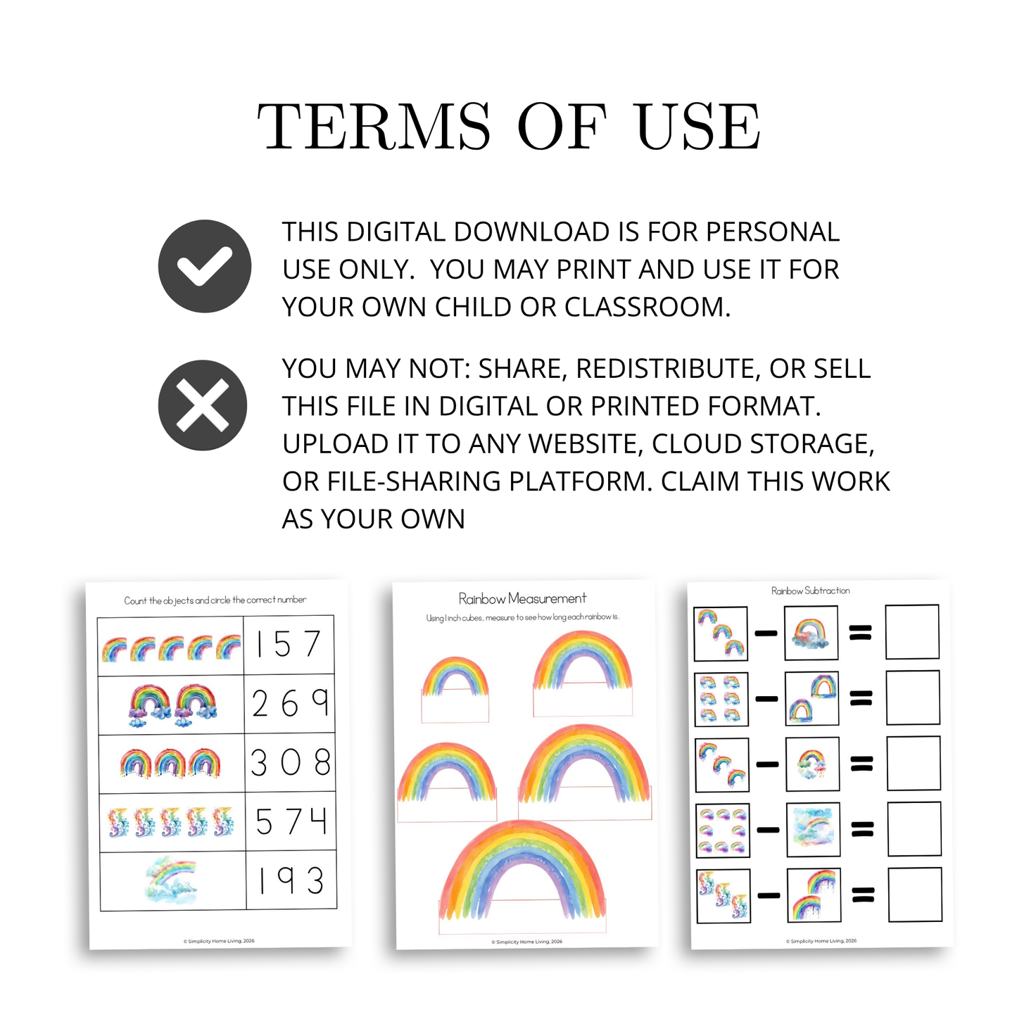 R is for Rainbow Alphabet Unit Study | Preschool Rainbow, Colors & Letter R Printable Activities